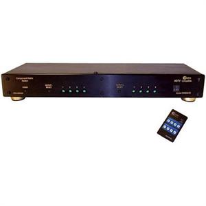 CE LABS SW204HD 4X2 4 Input 2 Output HD Component Video and Digital / Analog Audio Matrix Switch