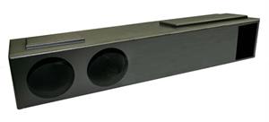 Atrend U-8DV Dual Vented 8 Sprayliner Subwoofer Box for 2007-2023 GM Crew Cab