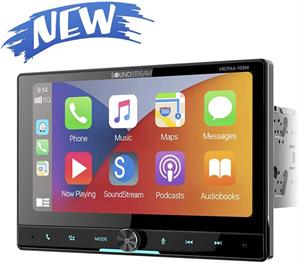 Soundstream VRCPAA-106MW Multimedia Floating 10.6 Multimedia Touchscreen with Android Auto and Carplay 4V RCA Outputs