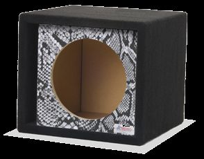 Atrend 12SVR - Reptile Style 12 Inch Single Vented Reptile Style Custom Subwoofer Box