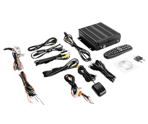 Crimestopper CDR-525 Commercial DVR 4-Channel Mobile Digital Video Recorder w/ GPS