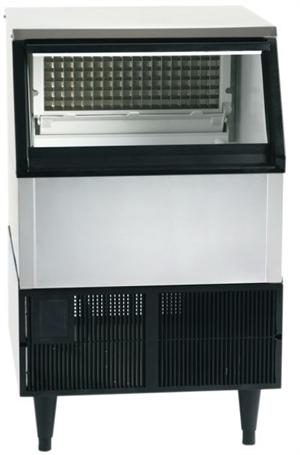 Orien FS-260IM Clear Cube Commercial Ice Maker with Built-In 75 lb Storage 260 lb / Day