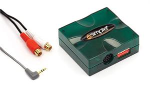 PAC Audio PXDX iSimple Auxiliary Audio Input Interface Main Box with RCA Input