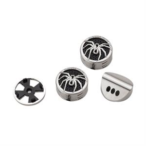 Soundstream TWS.4 1 Inch Polished Aluminum Tantalum Housing Tweeters 110W Max 4 Ohm PAIR