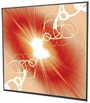 Draper 250092 92 Inch Cineperm HDTV Fixed Projection Screen (Gray)