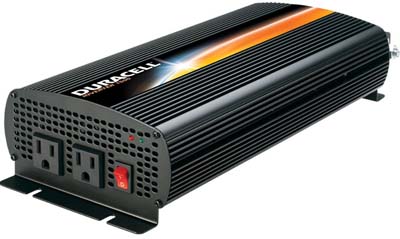 Duracell D-1500 Dual Outlet 1500-Watt Power Inverter - With Over-Voltage Protection