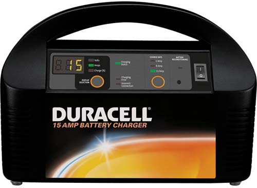 Duracell D-15A 15-Amp 12V Battery Charger