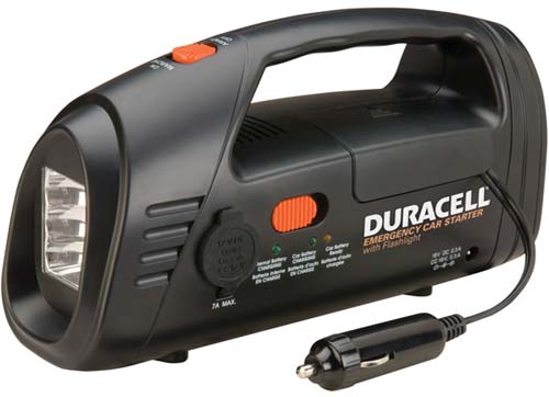 Duracell DJUMP Emergency Car Starter/Jumper With Flashlight