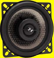 Earthquake F4.0 Focus 4 Inch 2 Way Coaxial with PistonMax