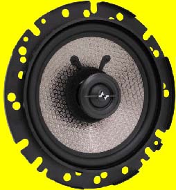 Earthquake FS6.5 Focus 6.5 Inch 2 Way Coaxial Speakers with PistonMax