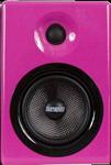 Earthquake IQ-52P iQuake 2.1 5.25 Inch 2 Way Speaker System for iPod and Portable Media Pink