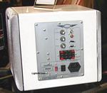Earthquake MiniMe P8/W 320 W 8 Inch Powered Subwoofer With Passive Radiator and White Laquer Finish