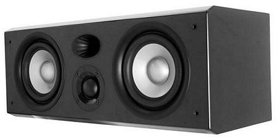 Earthquake PN-2515BLACK Platine Noiree Dual 5 Inch + 1.5  Inch 2 Way 300 Watt LCR/Surround Sound Speaker Black Piano Finish