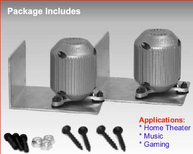 Earthquake MiniQuake Mini Transducer for Home, Car, and Gaming Authorized Earthquake Dealer