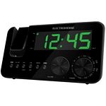 ELECTROHOME EAAC500US AM/FM Alarm Clock with 1.2 Inch White LED SelfSet & WakeUp Technology