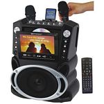 EMERSON GF827 DVD/CDG/MP3G Karaoke, Video & Music Player with 7 Inch Color TFT & 300 Songs