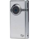 Flip Video F460C Chrome Flip MinoHD Camcorder With 4GB Memory And 1.5 Inch LCD 