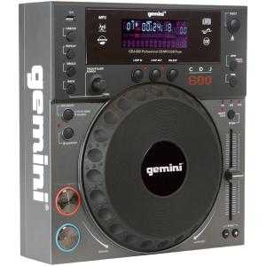 Gemini DJ CDJ-600 Professional Tabletop CD/MP3/USB Player with Scratch