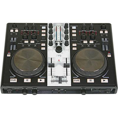 Gemini DJ CTRL SIX Professional USB/Midi DJ Mixer Controller w/Audio Interface