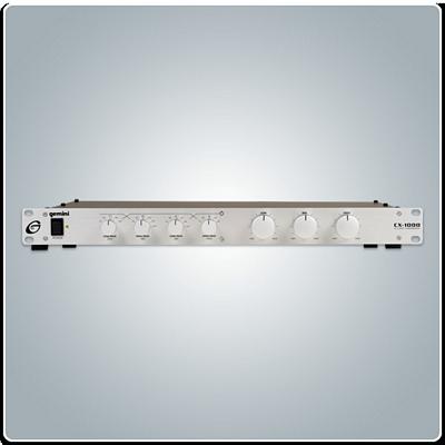 Gemini DJ CX-1000 Stereo 3-way/2-way Electronic Crossover with XLR and RCA Outputs