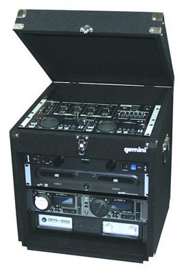 Gemini DJ MRC-8 8 Space Road Rack Professional DJ Case
