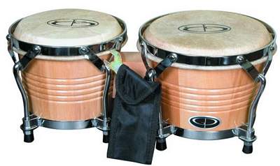GP Percussion B2 Pro Series Tunable Hickory Bongos