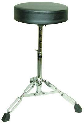 GP Percussion D250 Double Braced Drummers Throne