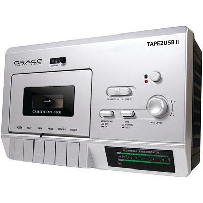 GRACE DIGITAL AUDIO GDI-T2USB200 TAPE2PC CASSETTE CONVERTER WITH MICROPHONE