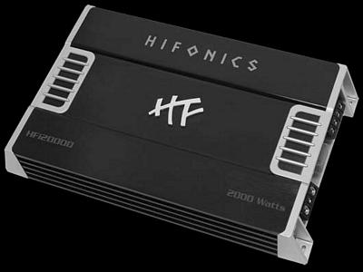 Hifonics HF HFi100.2 2 x 100 @ 4 OHMS, 2 x 200 @ 2 OHMS, 1 x 400 @ 4 OHMS