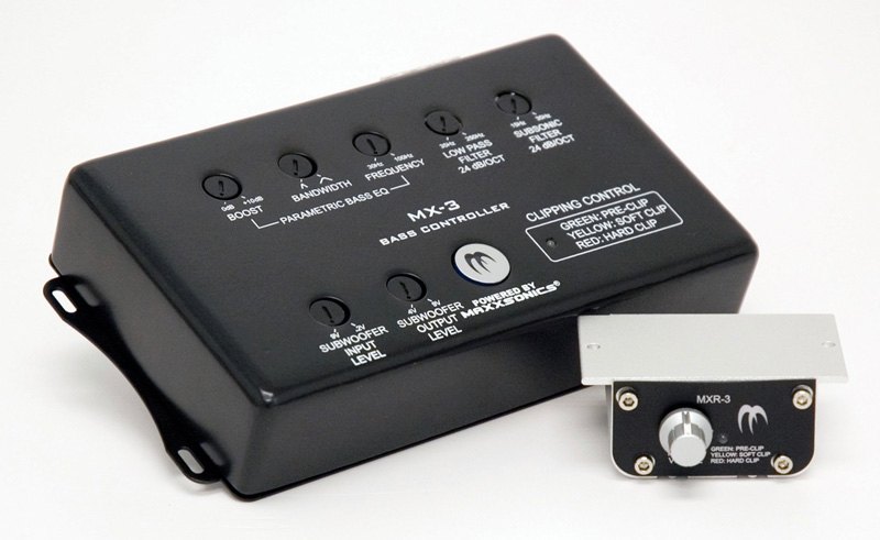 Hifonics MX-3 Bass Controller - With Parmetric EQ, Bass Boost, Adustable Bandwidth