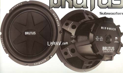 Hifonics B10D4 Brutus 10 Inch 1000W Dual 4 Ohm Subwoofer