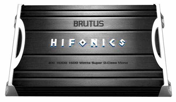 Hifonics Brutus BXI1210D 1200 Watt RMS Class D Mono Subwoofer Amplifier