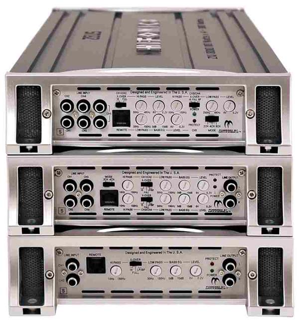 Hifonics Zeus ZXI 1010 2 x 250 Watt RMS at 4 Ohms 2 Channel Amplifier