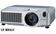 Hitachi CP-WX625 WXGA 1280 x 800 Wide Screen LCD Data Projector with 4,000 ANSI Lumens