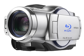 Hitachi DZ-BD7HA Blu-ray Disc Hybrid Camcorder with Built-in 30GB HDD, 10x Optical Zoom and 2.7 Inch LCD