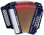 HOHNER HA3522JBGCF Corona II Classic Accordion in Black