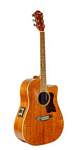 HOHNER HO-DL500CE Lacewood Dreadnought Acoustic/Electric Guitar