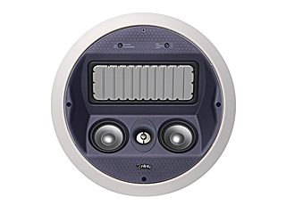 Infinity ERS 610 3 Way 7-3/4 Inch x 3-3/8 Inch MRS, Dual 3 Inch, 1 Inch Angled In-Ceiling Speaker