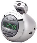 Jensen JCR222 Clock Radio with Time Projection