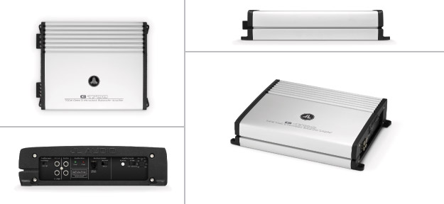 JL Audio G1700 700 Watts RMS at 2 Ohms Class D Monoblock Subwoofer Amplifier
