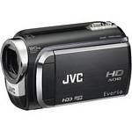 JVC GZ-HD300BUS Black World's Smallest 1920 x 1080 60GB HDD Hi-Def Camcorder with 2.7 Inch LCD and 20X Optical Zoom