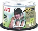 JVC CDR80GU50 CD-R 50-ct Spindle