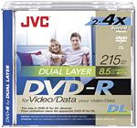 JVC VDRDL85GU2 8.5 GB Dual Layer DVD-R