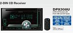 Kenwood DPX-308U 2 DIN AAC/WMA/MP3 CD RECEIVER IPOD Control