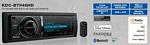 Kenwood KDC-BT948HD MP3/CD RECEIVER W/ BLUETOOTH AND HD RADIO
