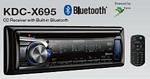 Kenwood Excelon KDC-X695 USB/MP3/CD RECEIVER W/BLUETOOTH