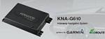 Kenwood KNA-G610 Hideaway Garmin GPS Navigation System for 2010 VIDEO (KNA-G510)