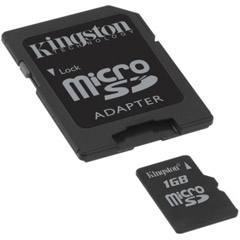 Kingston SDC/1GB microSD Card
