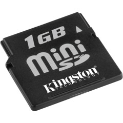 Kingston SDM/1GB miniSD  Card