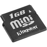 Kingston SDM/1GB miniSD  Card